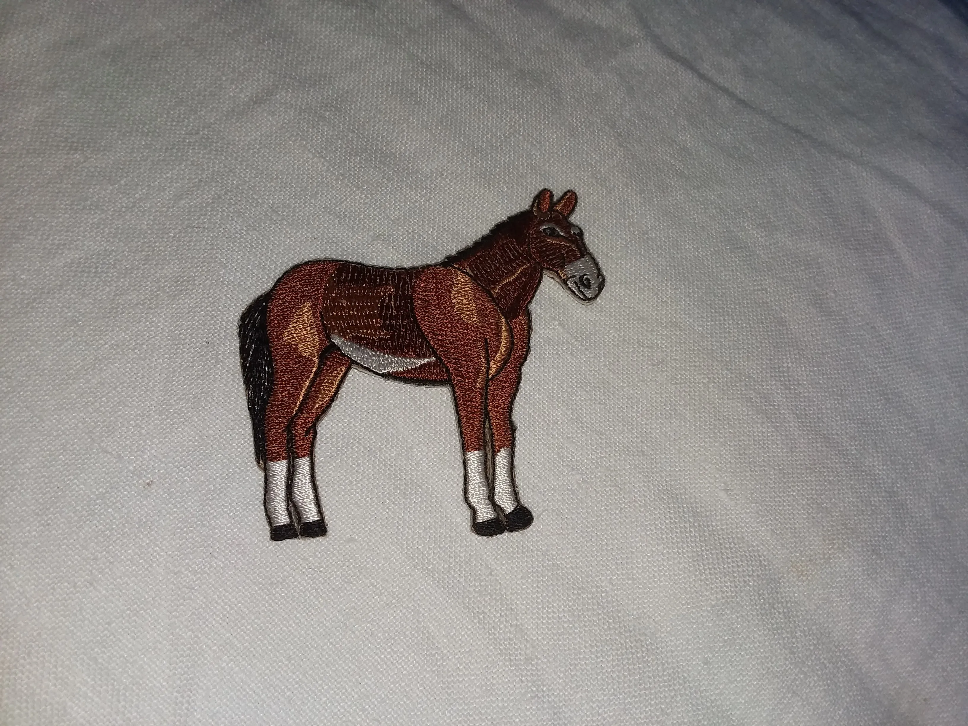 Iron On Patch - Full Mule