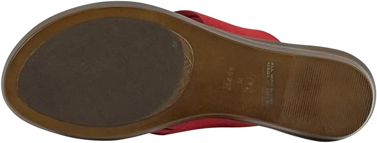 ITALIAN Shoemakers Rima Flat Floral Thong Flip Flop Sandal for Women