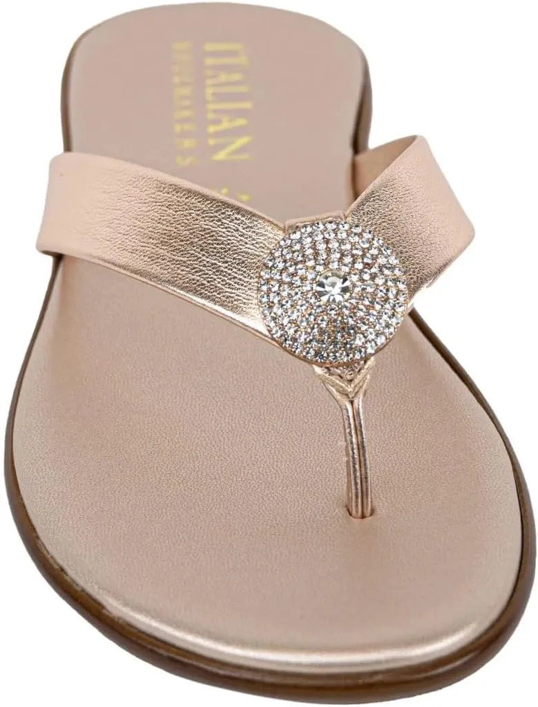 ITALIAN Shoemakers Women's Gea Thong Flip Flop Sandal