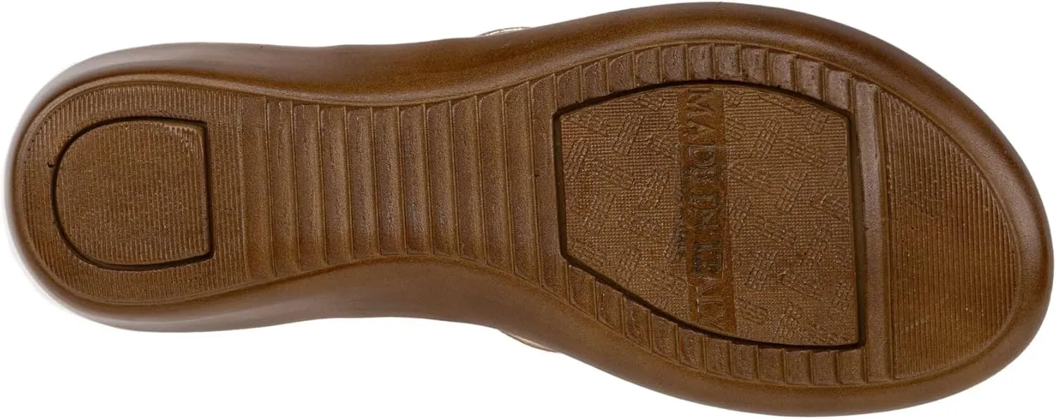 ITALIAN Shoemakers Women's Gea Thong Flip Flop Sandal