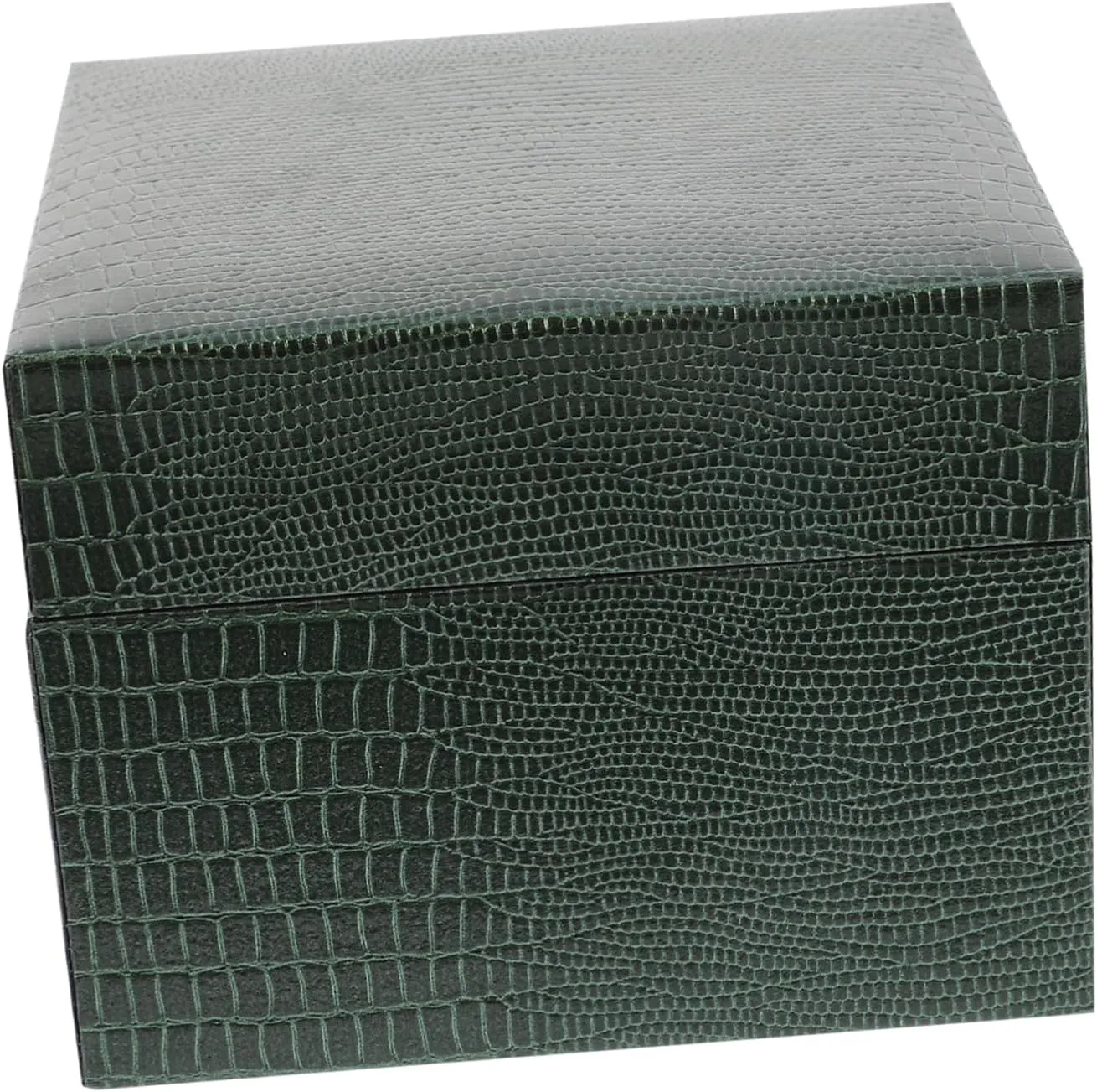 Jewelry Storage Box Watch Display Case Creative Flip Design Lizard Pattern