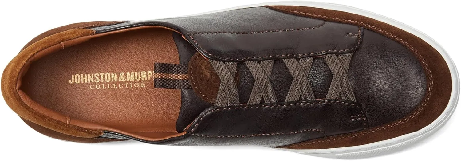 Johnston & Murphy Men's Anson Stretch Lace to Toe Sneaker