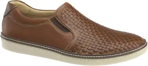 Johnston & Murphy Men’s McGuffey 2 Woven Slip-On Shoes for Men, Men’s Fashion Dress Sneakers, Casual Leather Shoes for Men