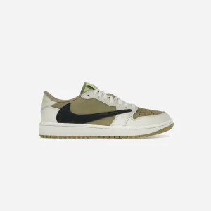 JORDAN 1 RETRO LOW GOLF TRAVIS SCOTT NEUTRAL OLIVE