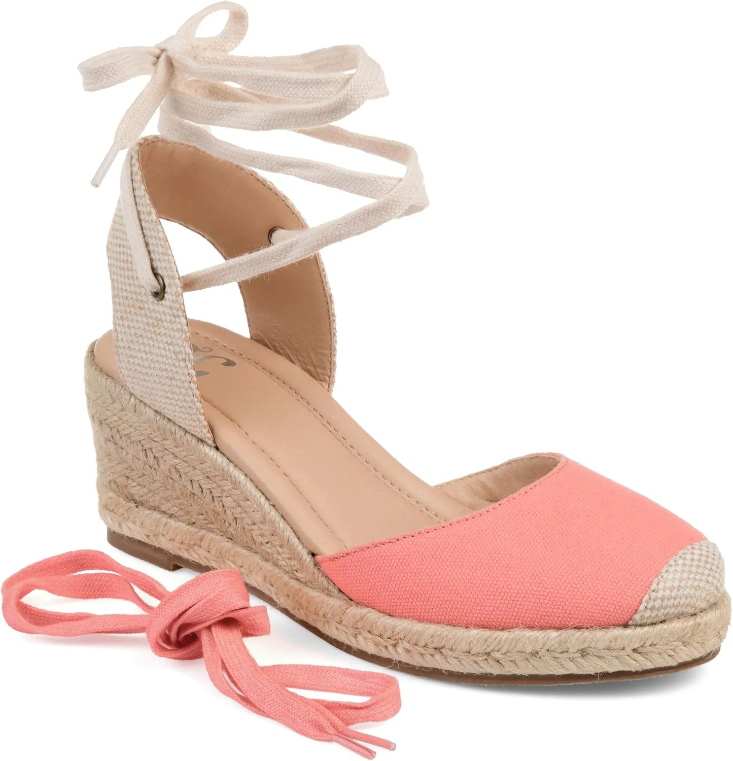 Journee Womens Monte Tru Comfort Foam Wedge Heel Espadrille Sandals