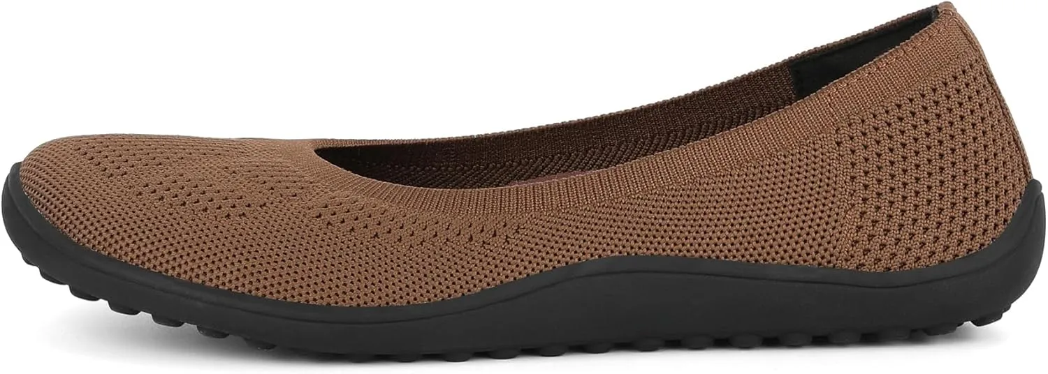 KBZone Women's Flats Slip on Ballet Flats Wide Toe Box Comfortable Walking Shoes