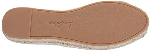 Khloe Loafers On Sam Slip Toe Round Remote-controlled Flat Edelman Espadrille White Bright Positive testimonials