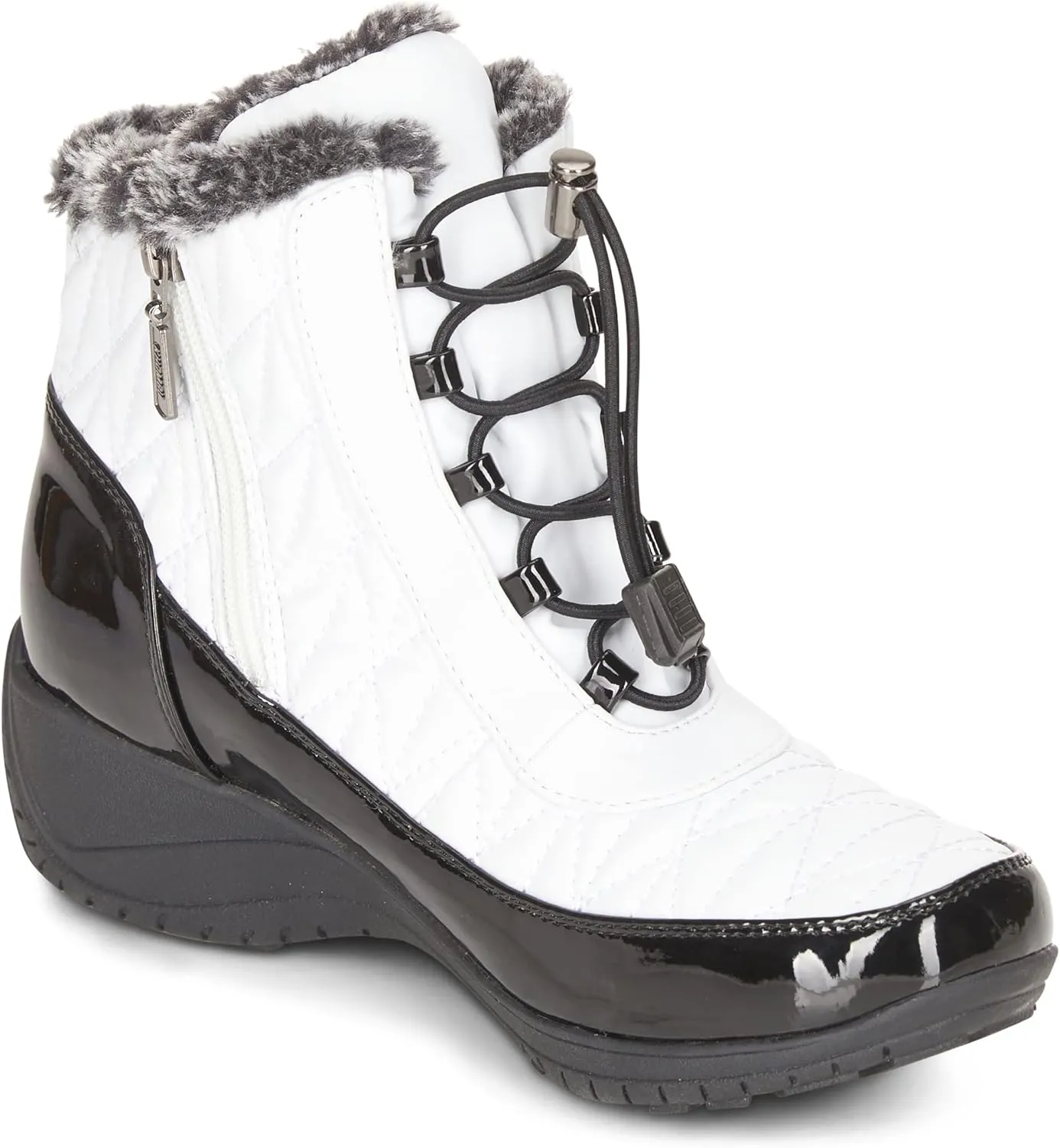 Khombu Women's Slip on Molly Pull On Snow Boots