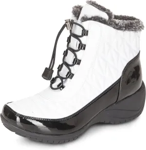Khombu Women's Slip on Molly Pull On Snow Boots