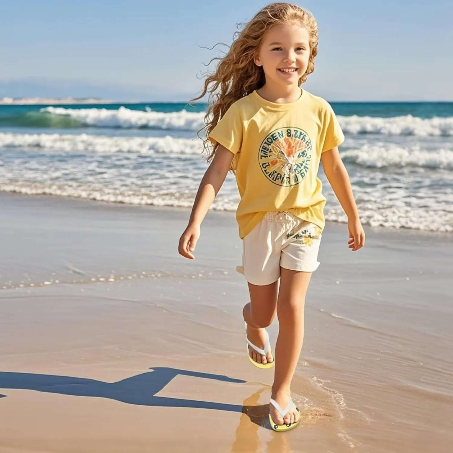 Kids Capybara Sandals Girls Boys Flip Flips Summer Shoes Comfort Shower Beach Slides Non-Slip Sport Sandals