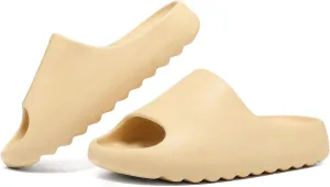 Kids Cloud Slides, Non-Slip Pillow Slippers for Girls Boys Thick Sole Open Toe Slides Shower Shoes for Indoor Outdoor Bathroom Pool Beach Slippers