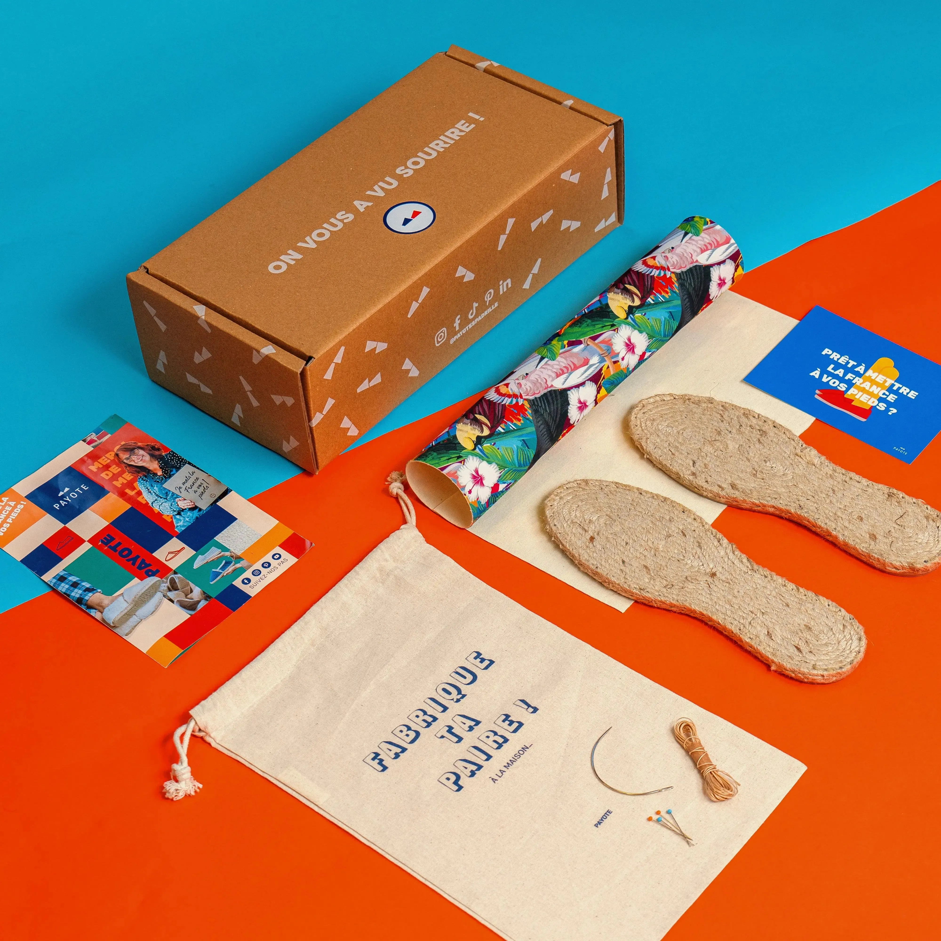 Kit Fabrique ton espadrille EMY