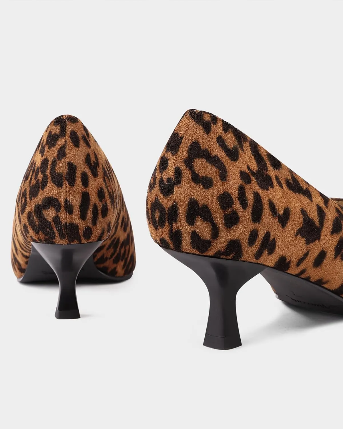 Kitten Heels for Women Pumps Pointed Closed Toe Heels 2 in Low Heel Comfy Formal Work Pumps