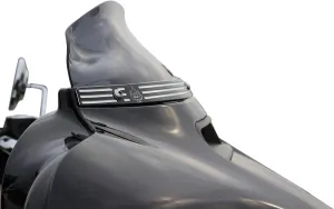 Klock Werks KW05-01-0405 4in. Flare Windshield - Dark Smoke