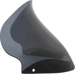 Klock Werks KWW-01-0620-DS Pro Flare Windshield - 12in. - Dark Smoke Tinted