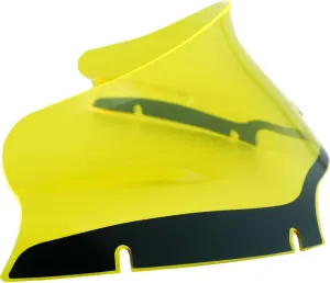 Klock Werks KWW-01-0629 Flare Windshield - 6in. - Yellow