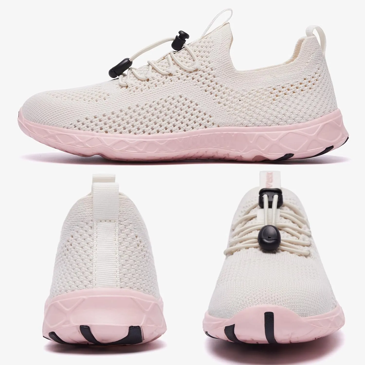 KOLILI Women's Stylish Water Shoes, Tennis Walking Shoes with Arch Support, Best for Water Sports, Travel & Walk