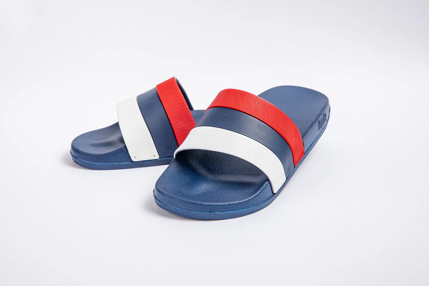 Kyiv Tri-Tone Open Toe Slides