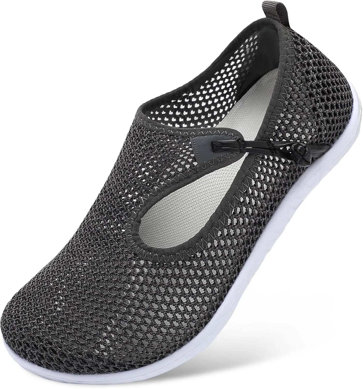L-RUN Womens Mens Water Shoes Barefoot Aqua Socks Quick-Dry Non Slip Shoes for Beach Swim Pool River Boating Surf Yoga