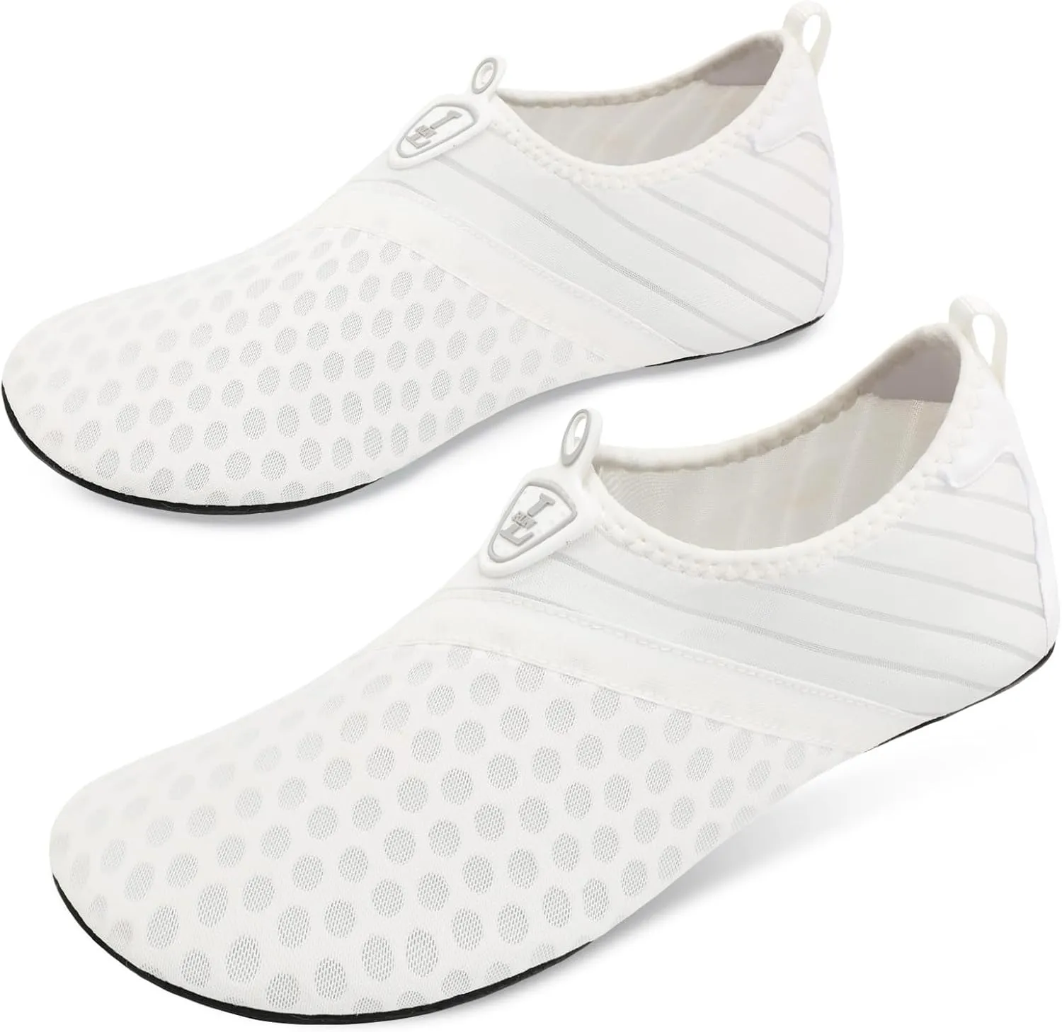 L-RUN Womens Mens Water Shoes Barefoot Skin Aqua Socks for Run Dive Surf Pool Beach Yoga Quick Dry Swim Shoes Non-Slip