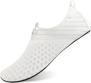 L-RUN Womens Mens Water Shoes Barefoot Skin Aqua Socks for Run Dive Surf Pool Beach Yoga Quick Dry Swim Shoes Non-Slip