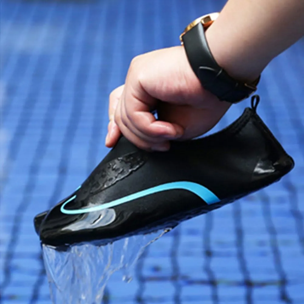 L-RUN Womens Mens Water Shoes Barefoot Skin Aqua Socks for Run Dive Surf Pool Beach Yoga Quick Dry Swim Shoes Non-Slip