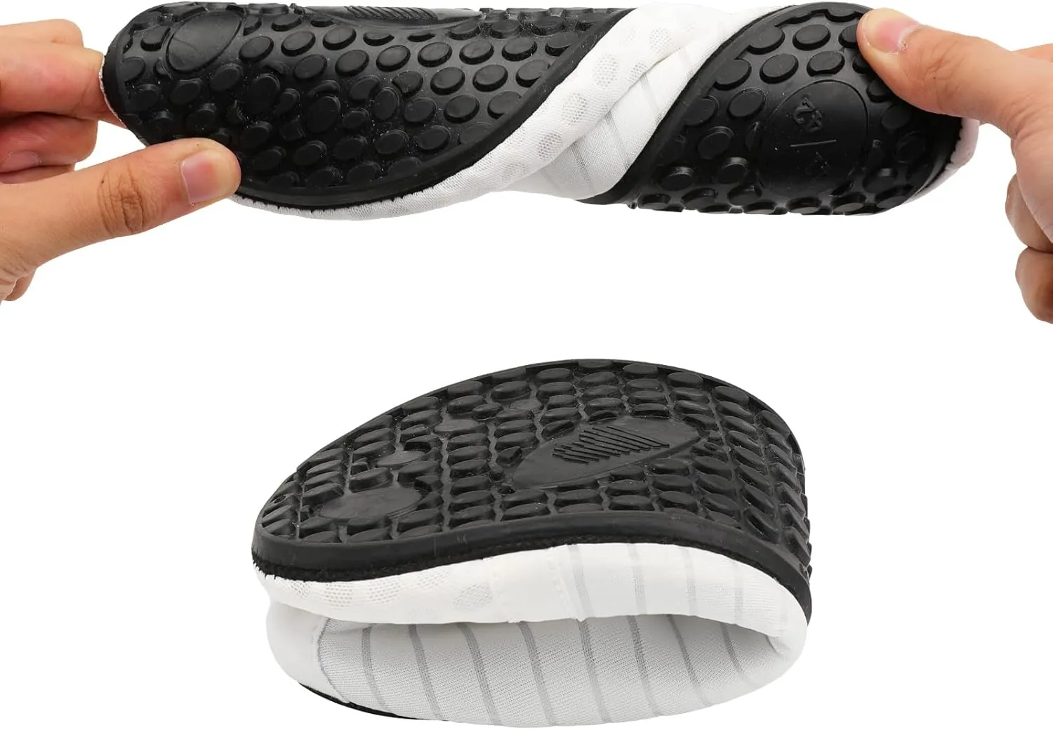 L-RUN Womens Mens Water Shoes Barefoot Skin Aqua Socks for Run Dive Surf Pool Beach Yoga Quick Dry Swim Shoes Non-Slip