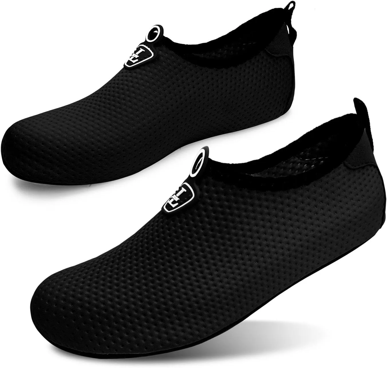 L-RUN Womens Mens Water Shoes Barefoot Skin Aqua Socks for Run Dive Surf Pool Beach Yoga Quick Dry Swim Shoes Non-Slip