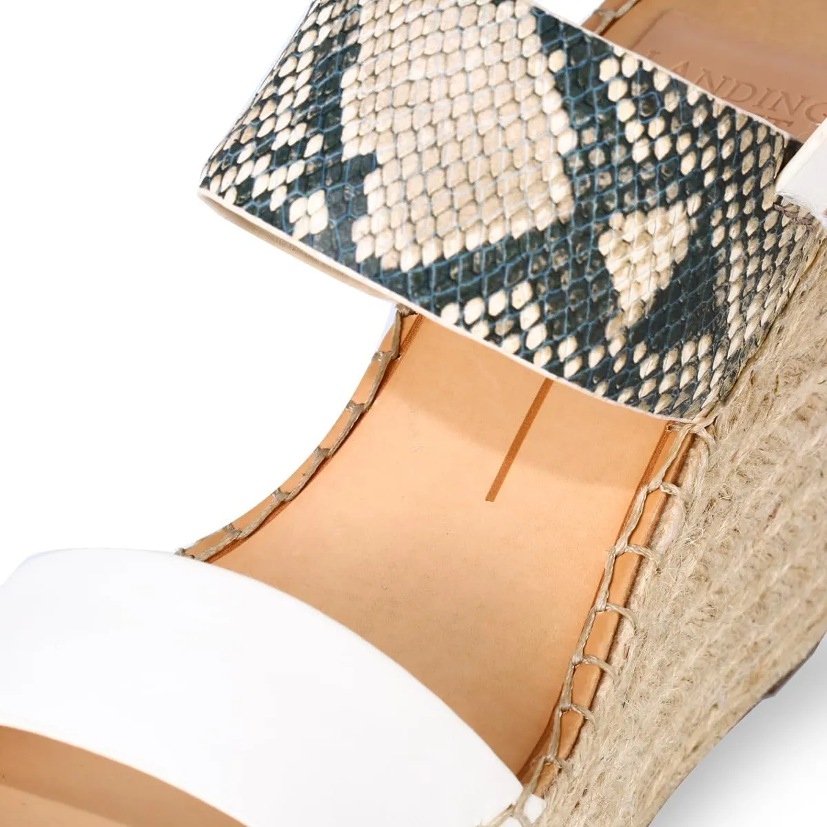 landing craft Womens Platform Espadrilles Wedge Sandals,Comfort Open Toe High Heeled Wedges with Adjustable Buckle Ankle Strap Sandals Suitable for Vacation Beach Summer Shoes