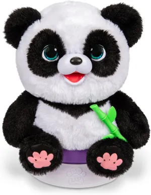 Little Live Pets My Baby Panda ChuChu|Interactive Pet with 50  Sounds & Reactions, Kicks Feet, Poops, Giggles & More – Includes Potty & Repeat Play – Fun & Adorable Gift for Kids (30cm/11.8in Tall)