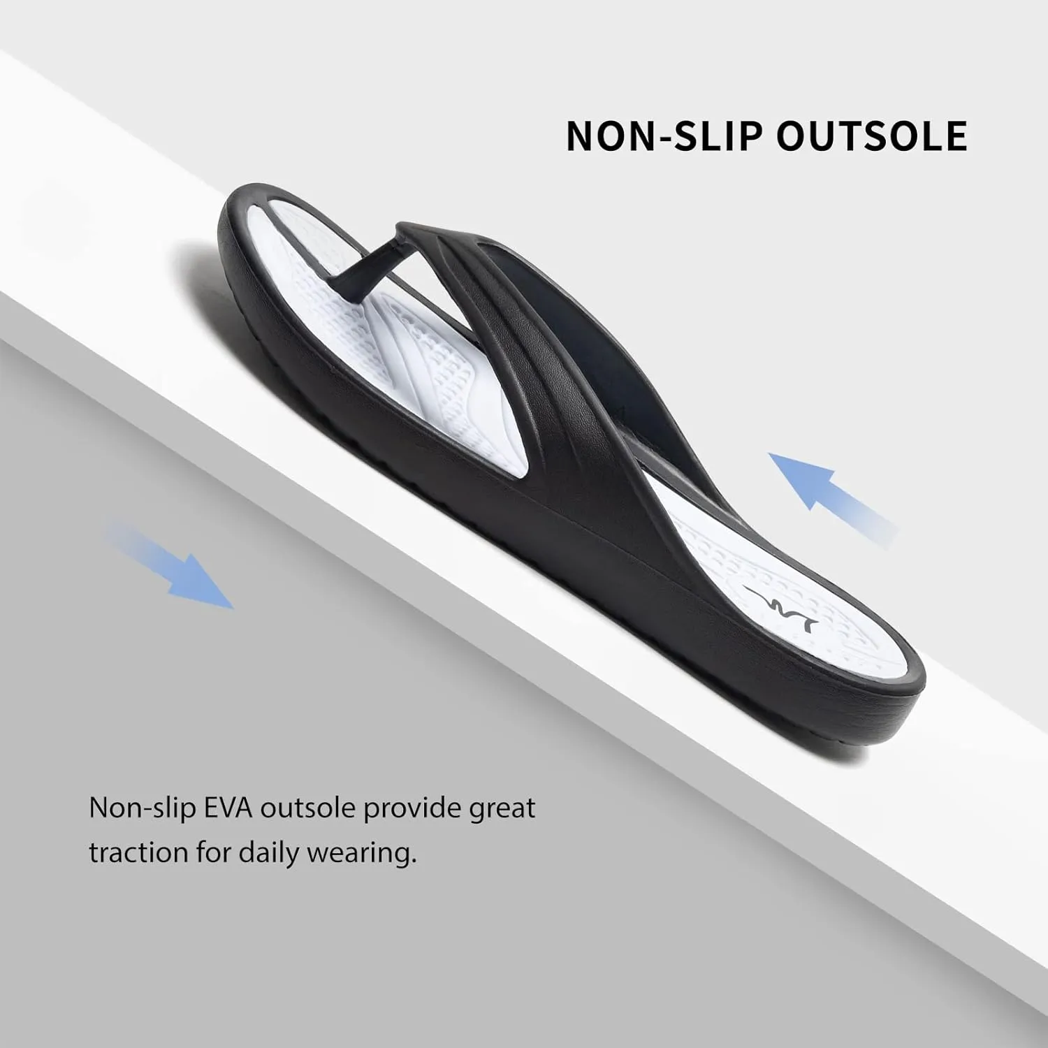 LM Women's Flip Flops Thong Sandals Casual Sandals Shower Shoes Beach Slippers Slides Slip on Water Shoes
