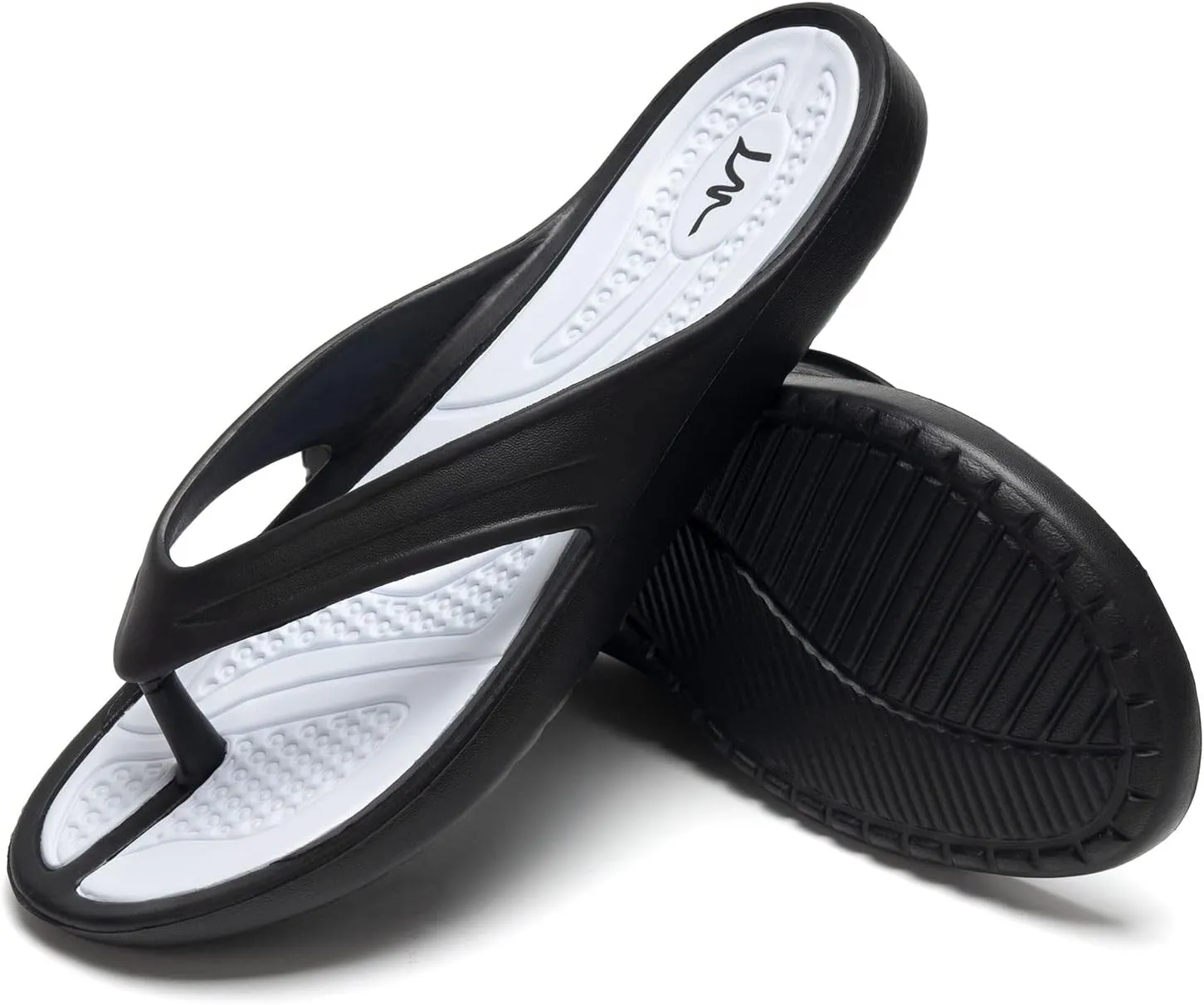LM Women's Flip Flops Thong Sandals Casual Sandals Shower Shoes Beach Slippers Slides Slip on Water Shoes