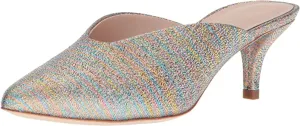 Loeffler Randall Women's Juno (Lamé) Pump, Rainbow, 8 M US