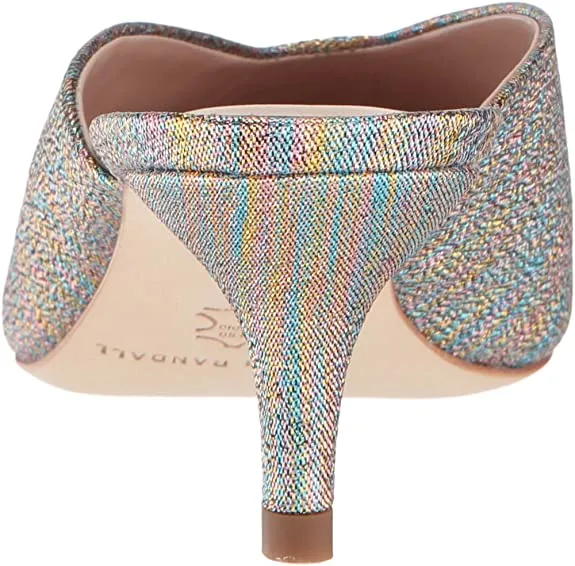 Loeffler Randall Women's Juno (Lamé) Pump, Rainbow, 8 M US