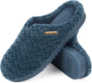 LongBay Women's Slip-On House Slippers Comfy Memory Foam Bedroom Shoes