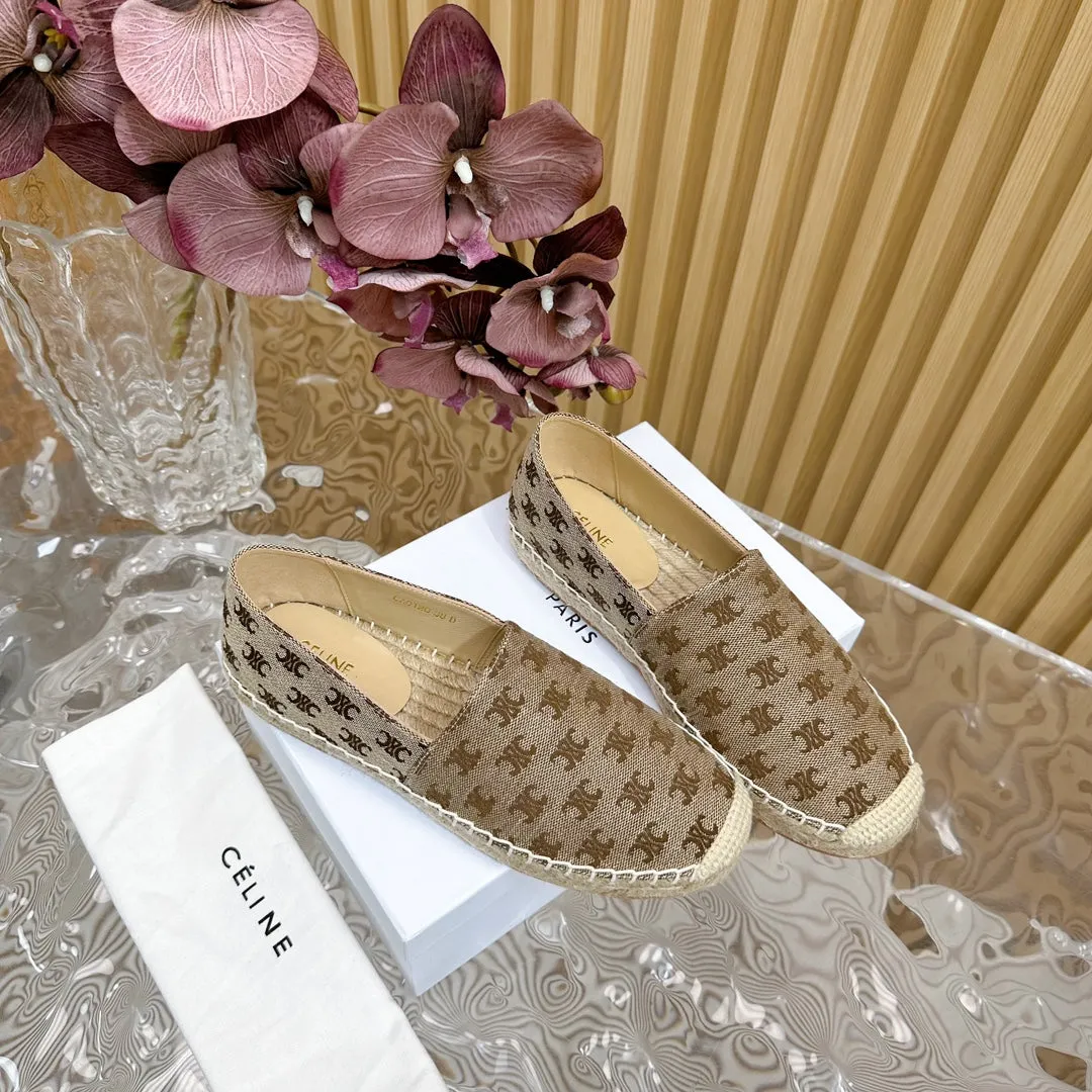 Luxury-Grade Espadrilles Letter Streamlined Durable