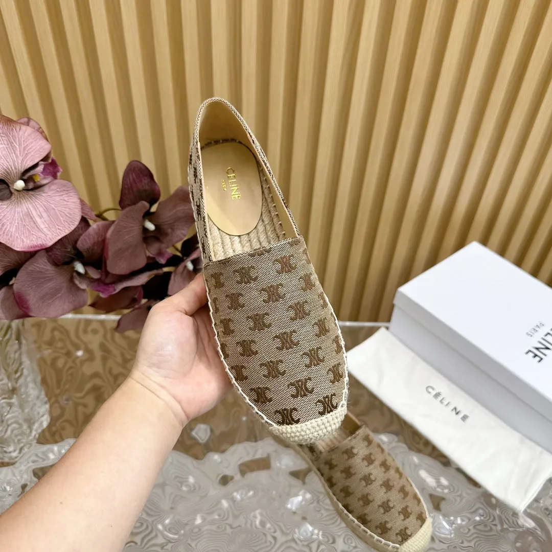 Luxury-Grade Espadrilles Letter Streamlined Durable
