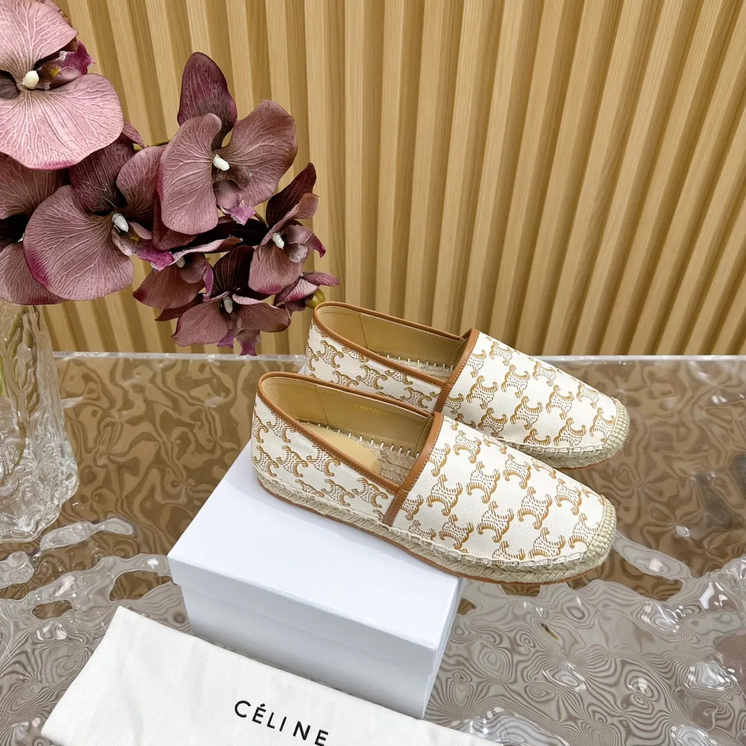 Luxury-Grade Espadrilles Letter Streamlined Durable