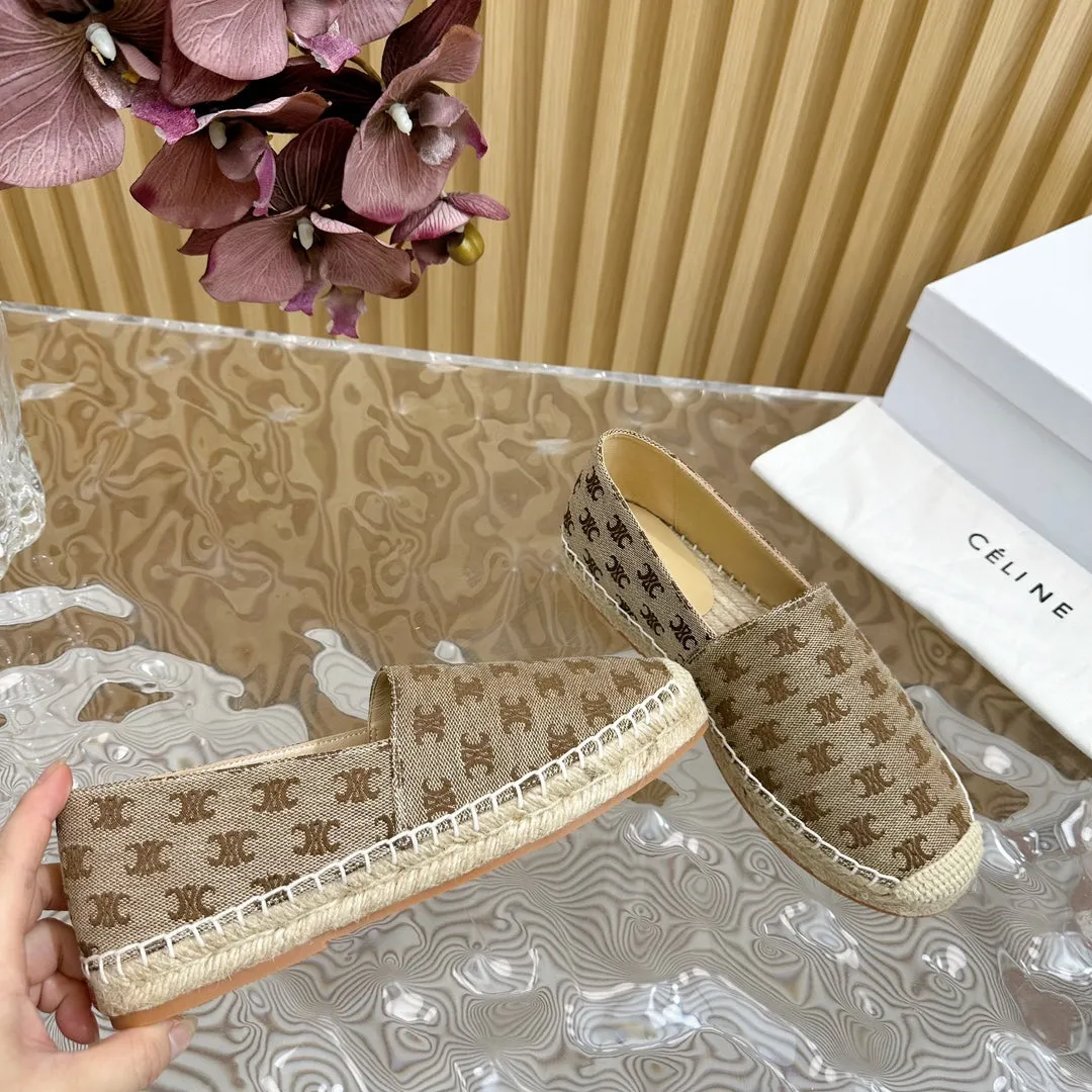 Luxury-Grade Espadrilles Letter Streamlined Durable