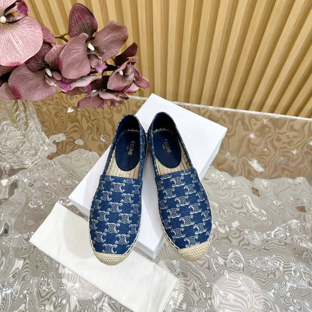 Luxury-Grade Espadrilles Letter Streamlined Durable
