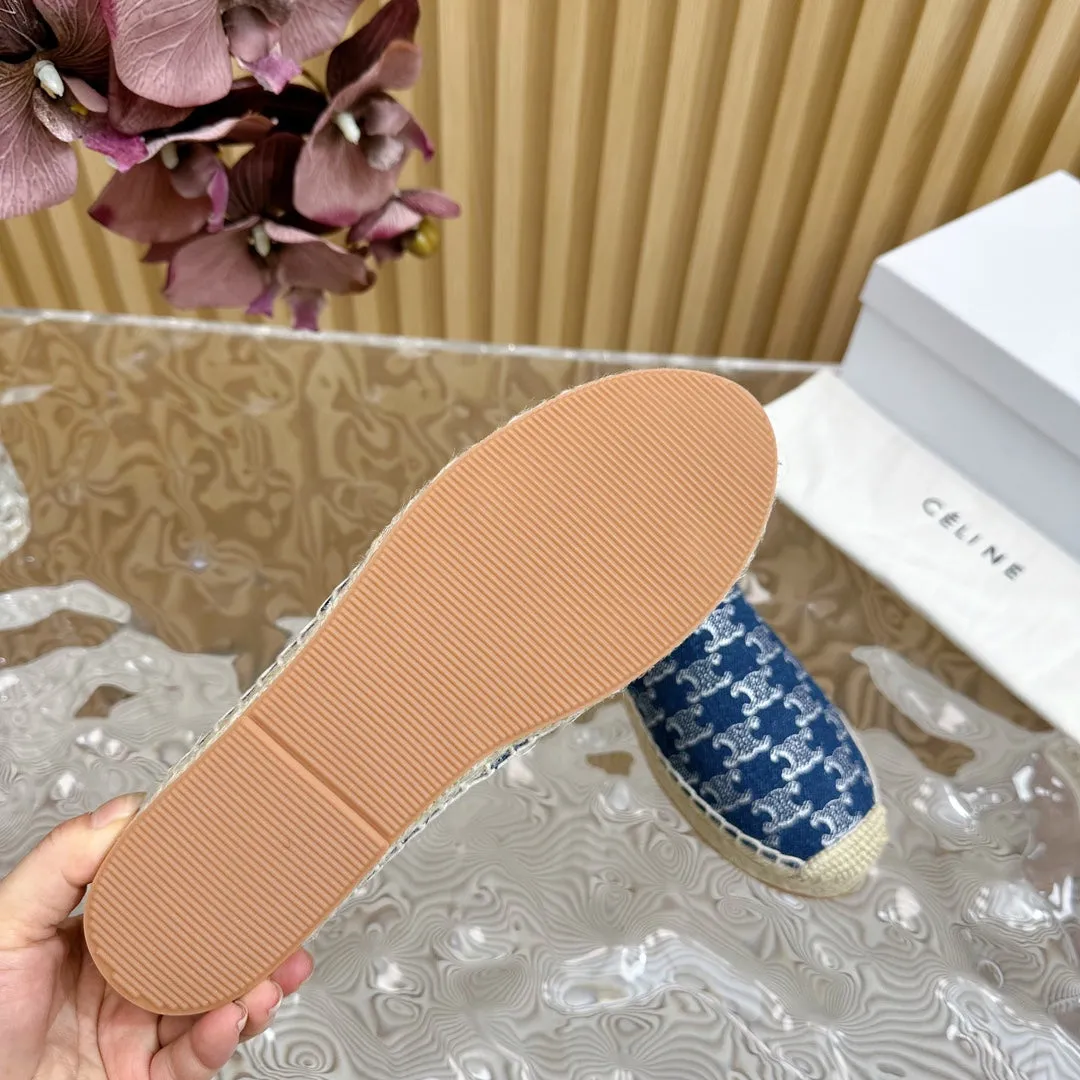 Luxury-Grade Espadrilles Letter Streamlined Durable