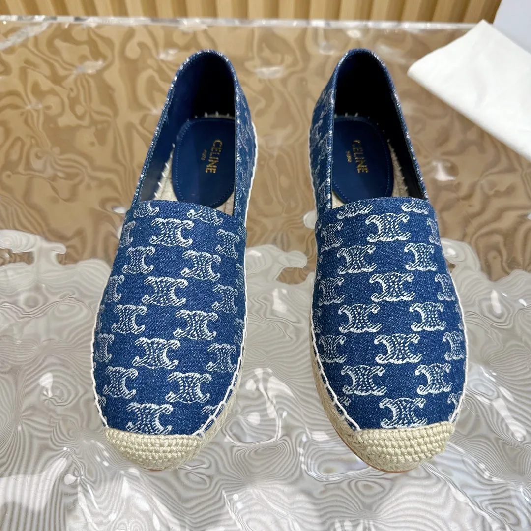Luxury-Grade Espadrilles Letter Streamlined Durable