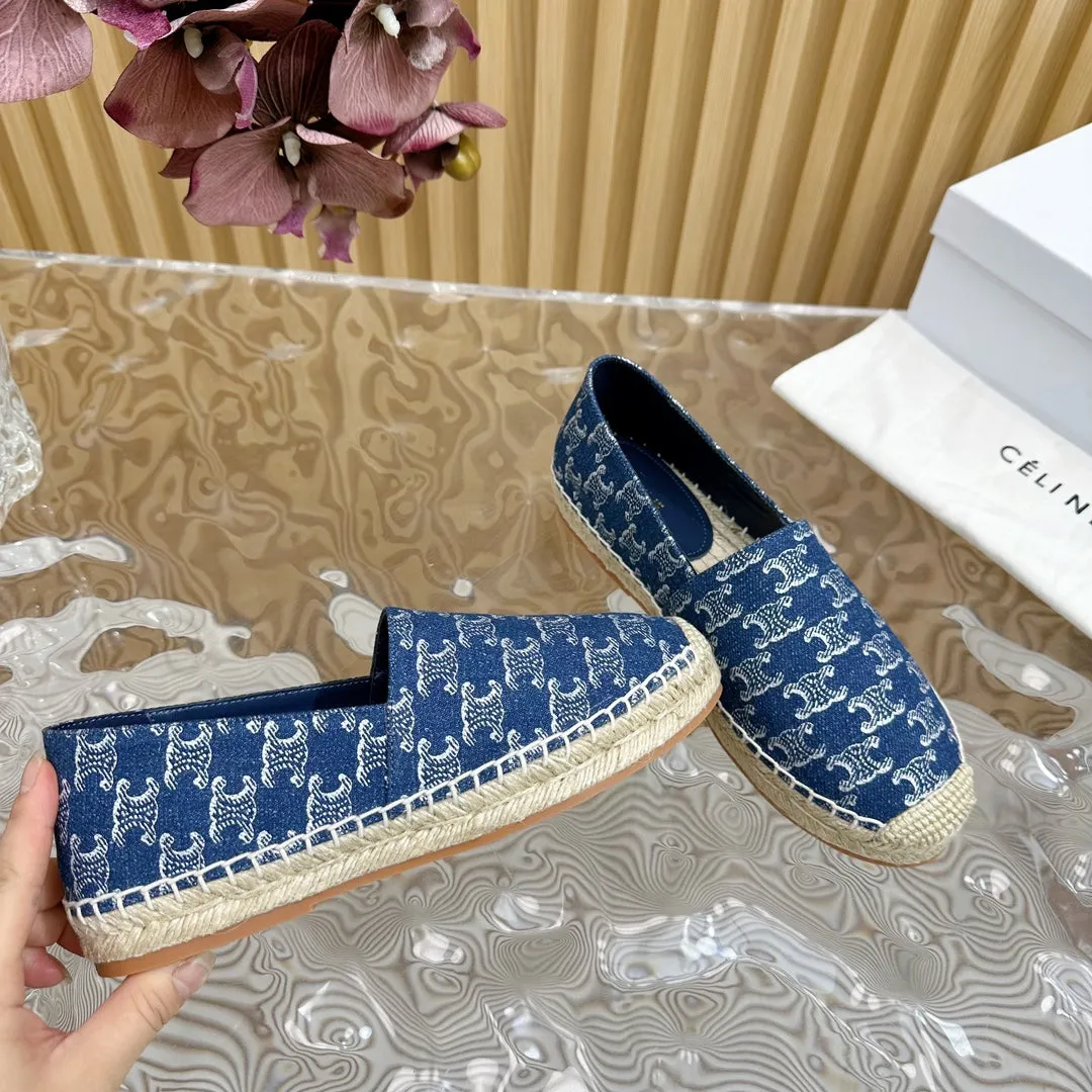Luxury-Grade Espadrilles Letter Streamlined Durable