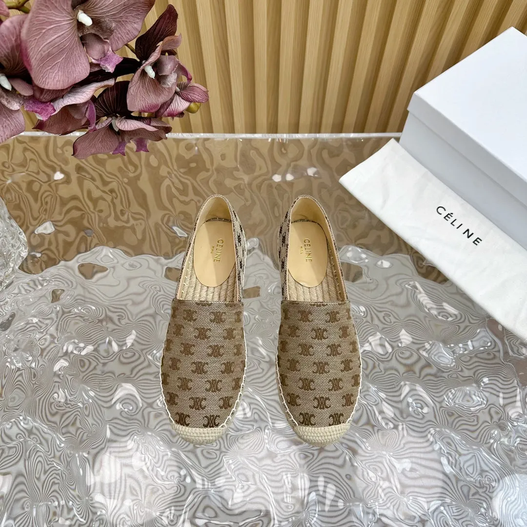 Luxury-Grade Espadrilles Letter Streamlined Durable