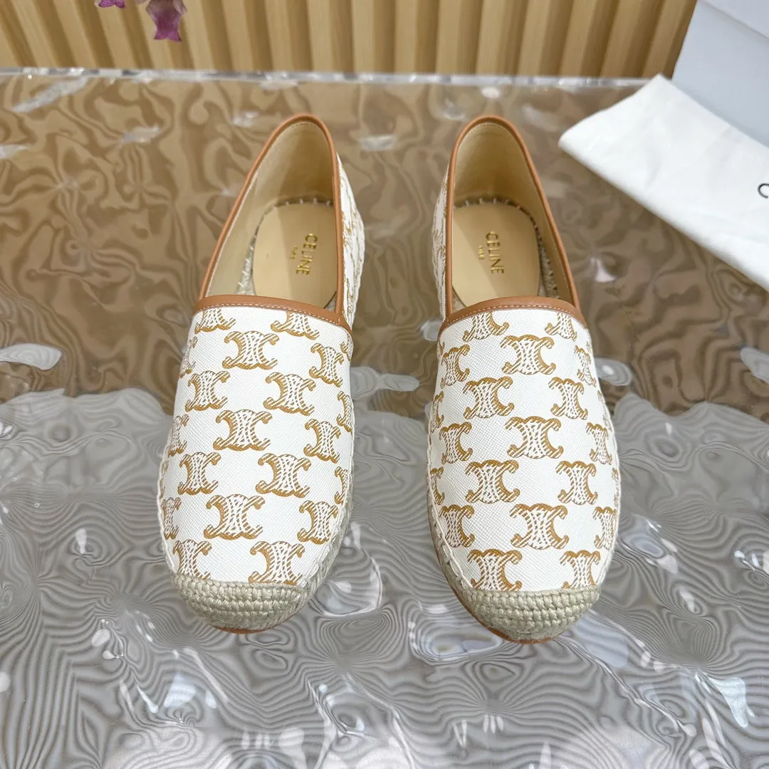 Luxury-Grade Espadrilles Letter Streamlined Durable