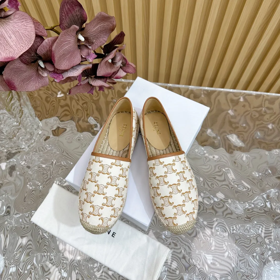 Luxury-Grade Espadrilles Letter Streamlined Durable