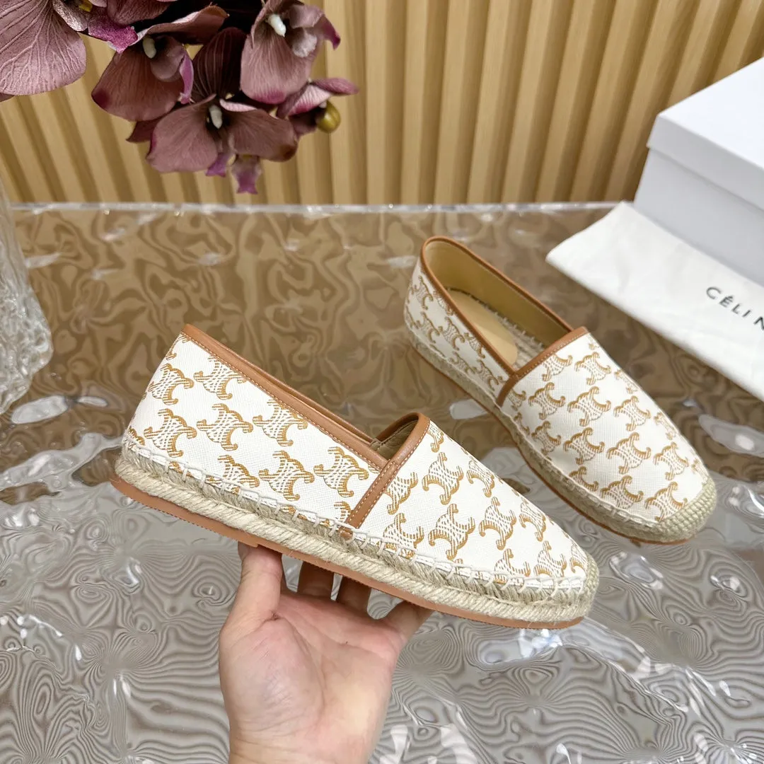 Luxury-Grade Espadrilles Letter Streamlined Durable