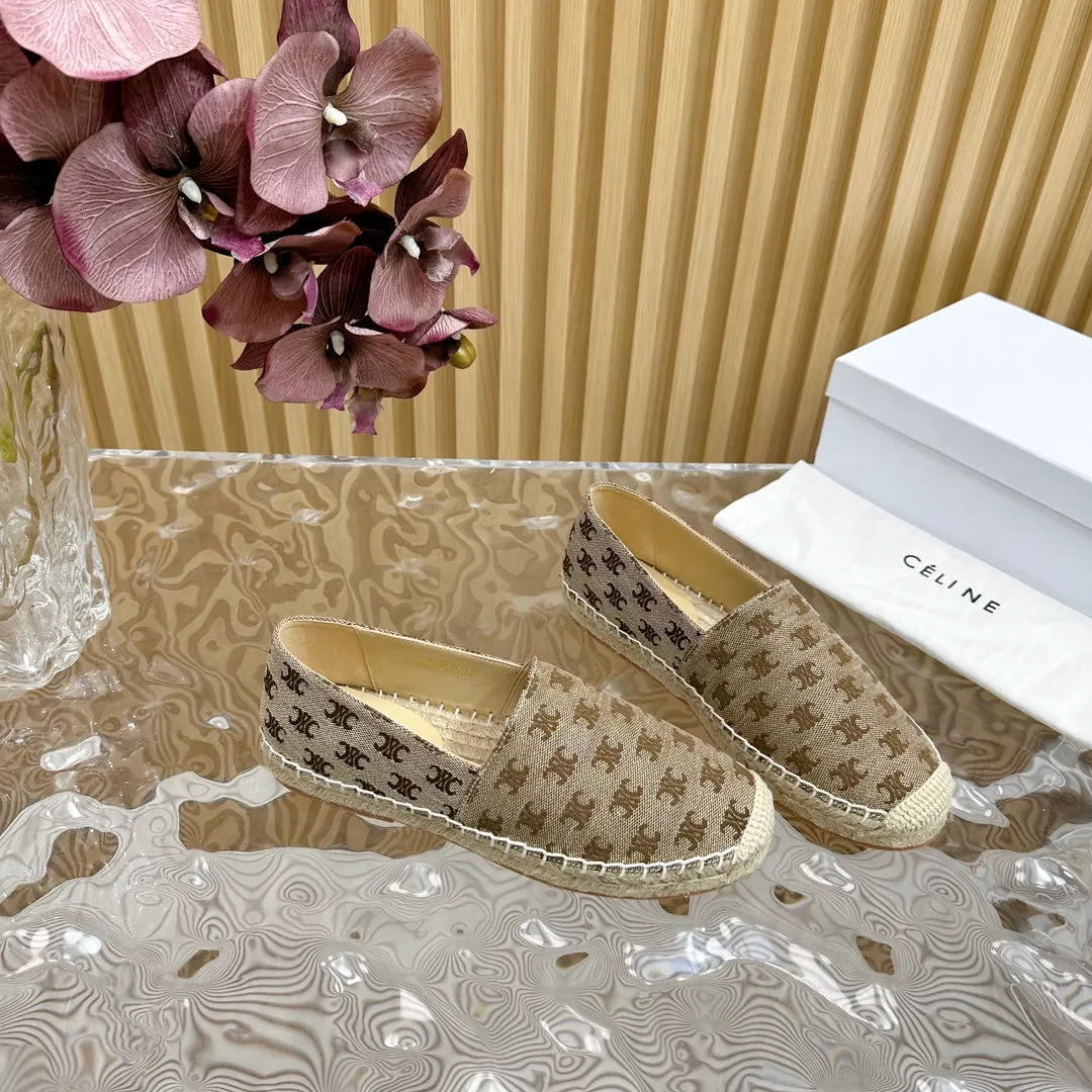 Luxury-Grade Espadrilles Letter Streamlined Durable