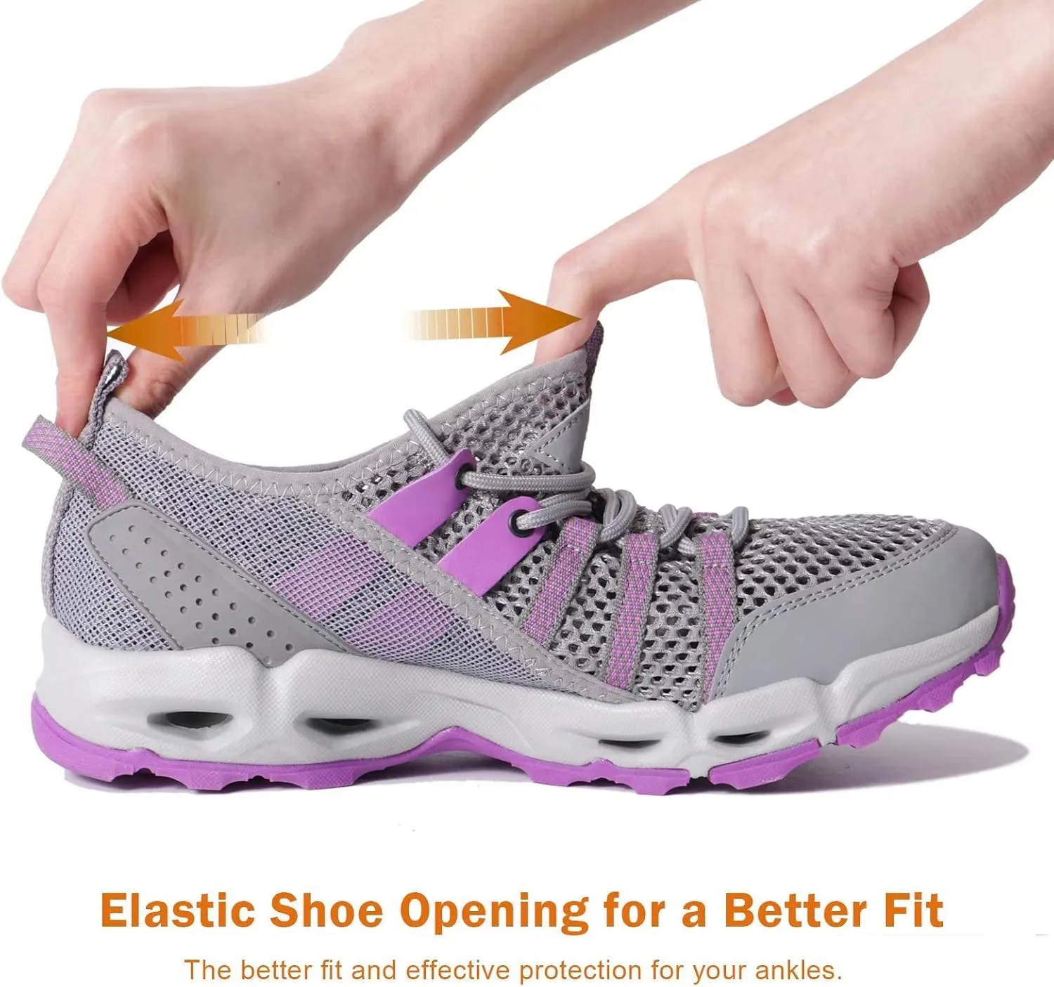 MAINCH Women's Hiking Water Shoes Quick Dry Outdoor Sport Sneakers