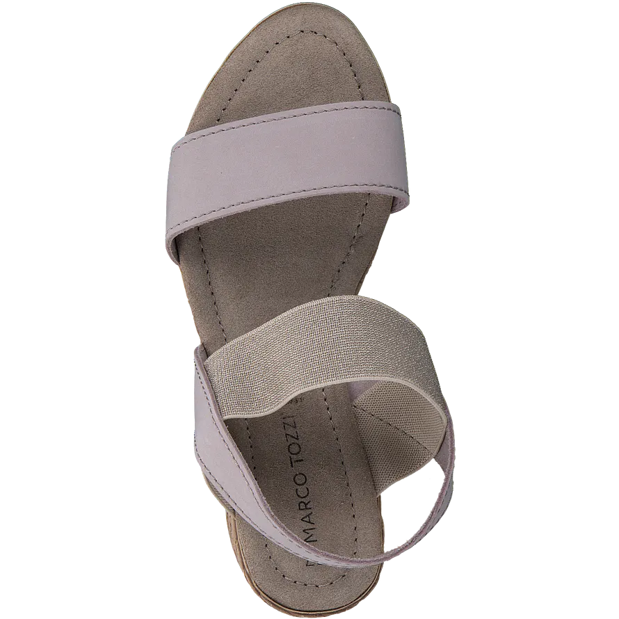 Marco Tozzi Ladies Wedge Espadrille Sandal Rose 28005 20 596